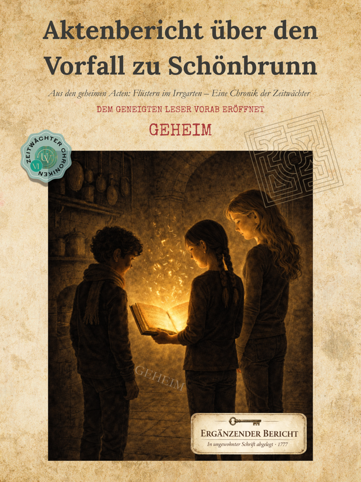 Die Schönbrunner Vorfallakte — Ergänzender Bericht (1777)