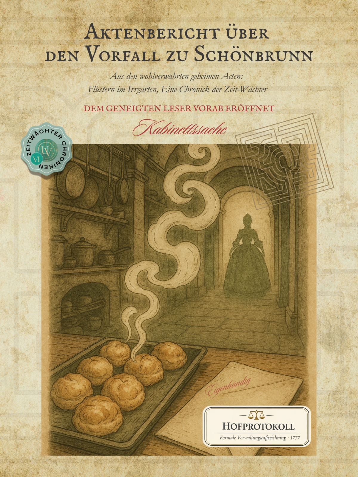 Die Schönbrunner Vorfallakte — Hofprotokoll (1777)