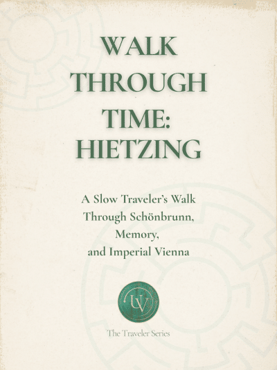 Walk Through Time Hietzing slow walk guide Cover