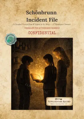 Schönbrunn Incident File_Supplementary Record 1777 Front Cover