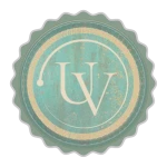 Green embossed watercolor seal of Understanding Vienna