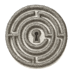 Keyhole in a maze 