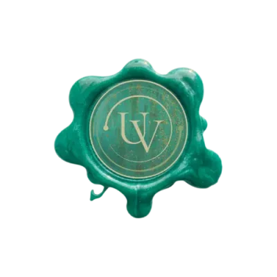 Understanding Vienna wax seal with logo in green