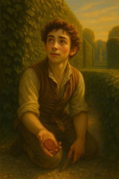 Young apprentice in the maze from The First Whisper