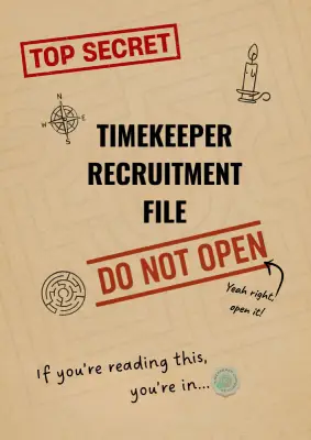 Timekeeper Recruitment File
