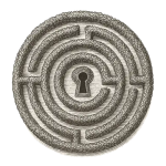 Keyhole in a maze