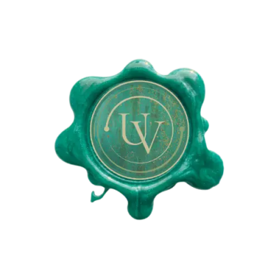 Understanding Vienna wax seal with logo in green