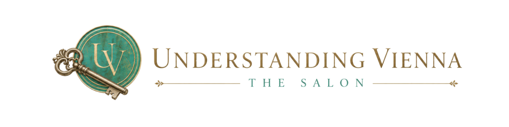 understanding vienna the salon logo key wordmark